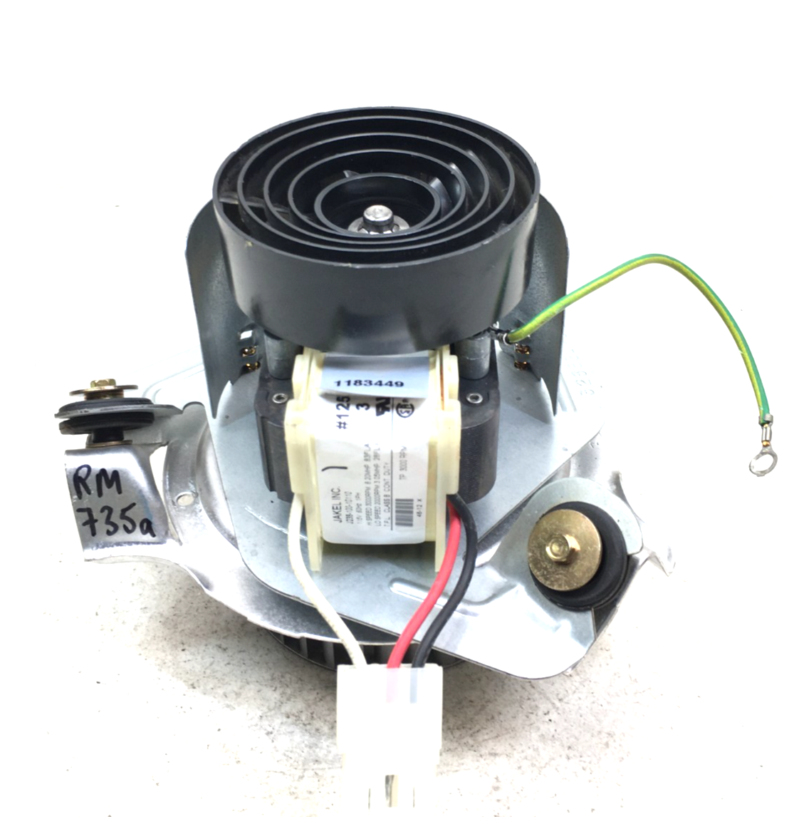 JAKEL J238-100-10110 Draft Inducer Blower Motor 1183449 refurb. used #RM... - $169.00