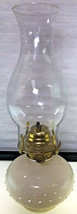 Vintage LampLight Farms Ivory/Cream Hobnail Glass Oil Lamp - £23.64 GBP