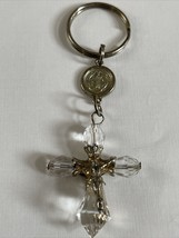 St Benedict Medal Crucifix Keychain - £10.43 GBP
