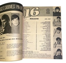 Dark Shadows, Elvis Presley, Bobby Sherman - 16 Magazine April 1969 Monkees image 2