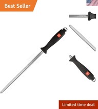 Ergonomic 10-Inch Sharpening Steel with Non-Slip Grip for Every Knife En... - $74.99