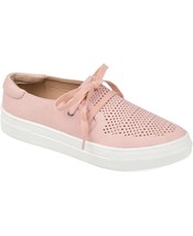 Journee Collection Women Slip On Sneakers Shantel Size US 12M Pink - £29.97 GBP