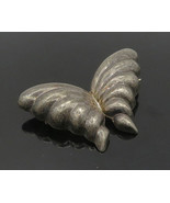 TIFFANY MEXICO 925 Silver - Vintage Dark Tone Butterfly Brooch Pin - BP7124 - £74.69 GBP