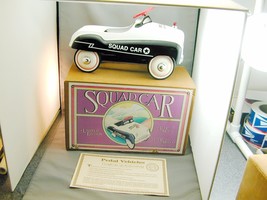 XONEX 1993 Limited Edition Die Cast Police Squad Pedal Car 1:3 Scale NEW In Box - $49.99