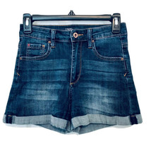 A&#39;2ND by Special A Jeans Womens S Rolled Cuff Whiskered High Waisted Jea... - $11.95
