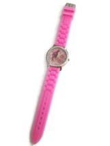 Trolls Kids&#39; 38mm Rhinestone Pink Watch TRO9007 Rhinestone Studded Bezel - £9.30 GBP