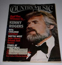 Kenny Rogers Country Music Magazine Vintage 1979 Rita Coolidge Dottie West - $19.99