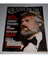 Kenny Rogers Country Music Magazine Vintage 1979 Rita Coolidge Dottie West - $19.99