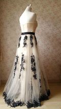Plus Size Wedding Dress Ivory Embroidery Tutu Lace Over-sized Prom Dress Wedding image 4