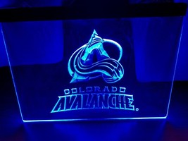 Colorado Avalanche Ice Hockey LED Neon Sign Hang Signs Wall Home Decor, Room Art - £20.77 GBP+