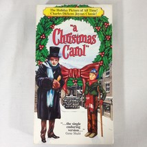 A Christmas Carol Movie -1951, Charles Dickens, Alistair Sims, VHS Tape  - £1.57 GBP