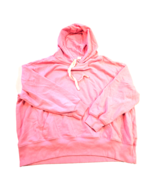 Gap Women&#39;s Plain Pink 2XL XXL Hoodie Pullover Cotton Blend - $24.59 CAD