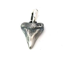David Yurman Sharktooth Amulet Sterling Silver Estate DY731 - $287.10