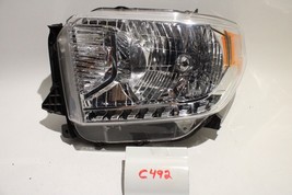 New OEM Headlight Head Light Lamp Toyota Tundra 2014-2017 LH damaged - $74.25