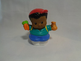 Fisher Price Little People 2005 Michael w/ Seed Sack &amp; Carrots - £1.45 GBP