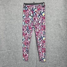 LuLaRoe Leggins Woman One Size 2-10 Multicolor Floral Pattern Soft Activewear  - $9.94