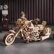 ROKR Cruiser Moto LK504, Puzzle de moto 3D en bois, bricolage, loisirs c... - £43.06 GBP