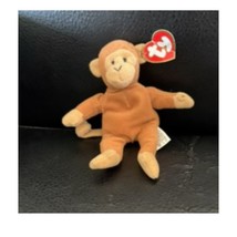 TY Teenie Beanie Baby Bongo Monkey 1998 Retired NWT - $10.88
