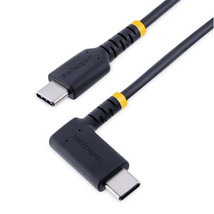 Startech.Com R2CCR-30C-USB-CABLE 1FT Usb C To C Charging Cable Rugged Angle Type - £31.43 GBP