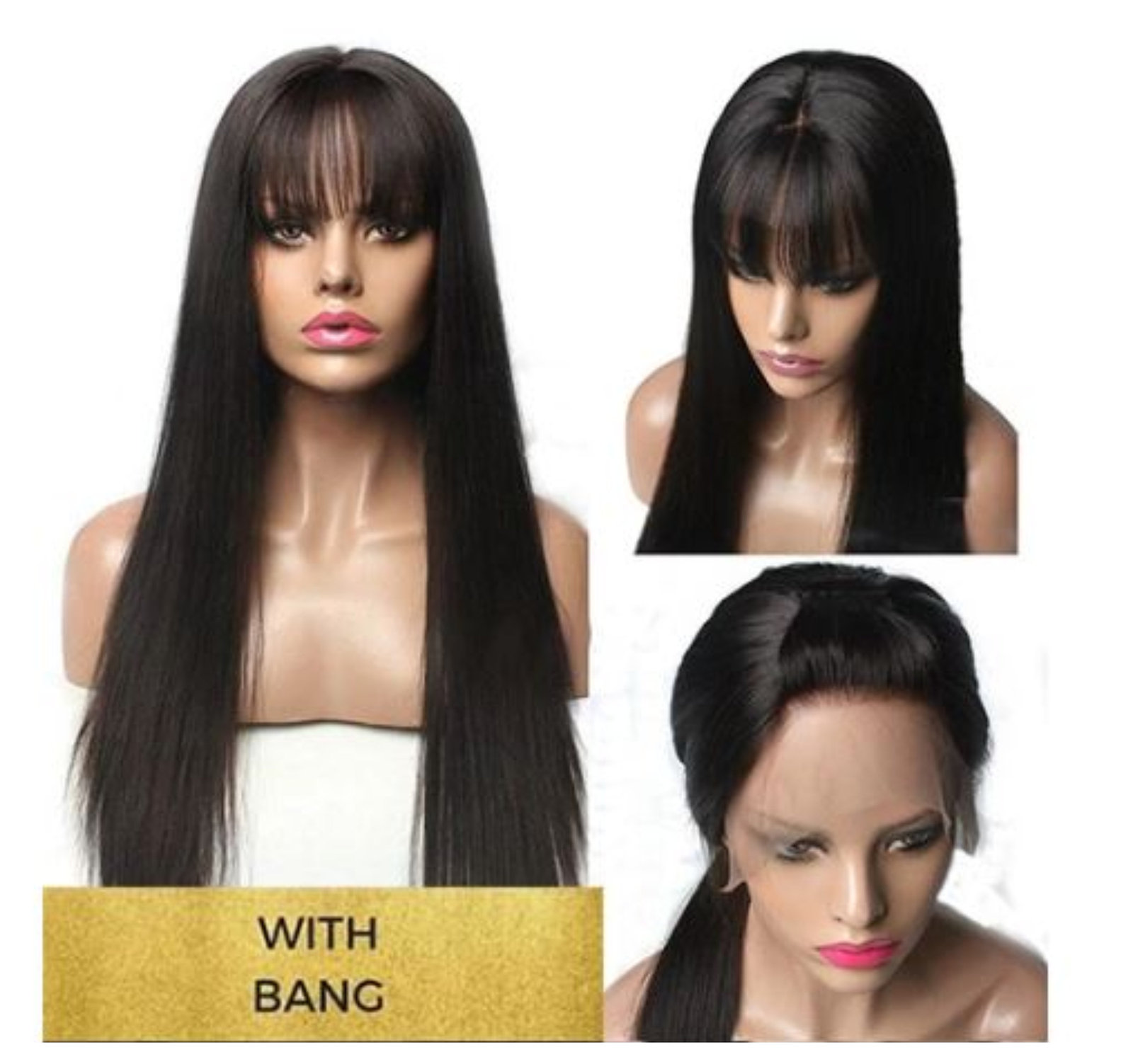 New  Brazilian Human Hair Silky Straight Remy Lace 13x6 inch Lace Front Half Mac - $465.00