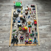 Junk Drawer Misc Action Figure Toy Loose Lot approx 50 pcs / 10 lbs - £43.28 GBP