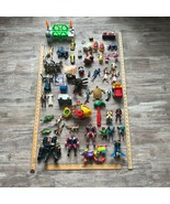 Junk Drawer Misc Action Figure Toy Loose Lot approx 50 pcs / 10 lbs - £43.20 GBP