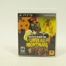 Red Dead Redemption: Undead Nightmare (Sony PlayStation 3, 2010) with Map - £7.20 GBP