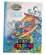 Adult Coloring Book, Timeless Creations Splash Of Color - $187.55 MXN