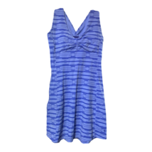 Mountain Hard Wear Womens Blue Stripe Sleeveless Dress Size Small - $17.81