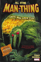 R.L. Stine Marvel Man-Thing: Those Who Know Fear TPB Graphic Novel New - $9.88