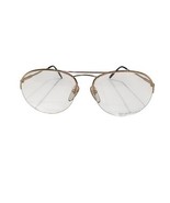 Lux de Paris Large Double Bridge Aviator Metal Frames Gold 140 France Light - $685.13 MXN