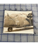 WWII Photograph Pistol Packin Mama Plane Airplane Pin-up Painting On Side - €20,46 EUR