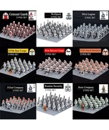 21pcs Star Wars Coruscant Guard 501st Legion Wolfpack 327th Corps Minifi... - $30.99