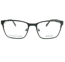 Guess Eyeglasses Frames GU1961 005 Black Square Side Logos Full Rim 52-18-145 - £44.67 GBP