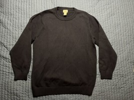 LL Bean Sweater Mens XXL Tall Blue Sweatshirt Crew Neck Cotton Sweater 2... - $19.80
