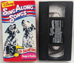 Disneys Sing Along Songs 101 Dalmations: Pongo &amp; Perdita (VHS, 1996, Slipsleeve) - £8.63 GBP