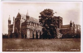 Postcard RPPC St Albans Abbey England UK - £2.33 GBP