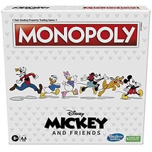Monopoly: Disney Mickey and Friends Edition Board Game, Ages 8+, for Disney Fans - £70.83 GBP