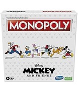 Monopoly: Disney Mickey and Friends Edition Board Game, Ages 8+, for Dis... - $88.61