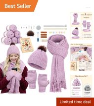 Complete Knitting Starter Kit with Step-by-Step Instructions for Beginners - $77.17