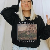 Camille Pissarro Art Sweatshirt, Aesthetic unisex sweater,Camille Pissarro Art p - £33.11 GBP