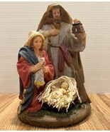 The Holy Family Resin Statue 9&quot; tall x 6&quot; wide - £35.34 GBP