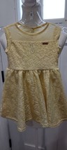 DKNY Girls Baby Lace Dress Size 24 Months Floral - $12.99