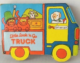 Children&#39;s Vintage 1987 Little Look &#39;n Go Truck book by Hawksley - £5.25 GBP