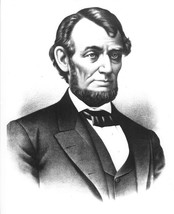 ABRAHAM LINCOLN 8X10 PHOTO PICTURE US USA PRESIDENT - £3.94 GBP