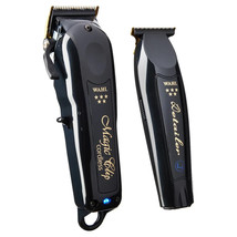 Wahl Cordless Barber Combo Black Magic Clip Clipper &amp; Detailer Trimmer 3025397 - £218.65 GBP