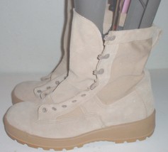 US Army hot temp Wellco boots for pilots &amp; combat vehicle crewmen 11.5W,... - $75.00