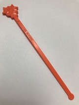 Del Webb Hotel Swizzle Stick Stir Orange - £2.60 GBP