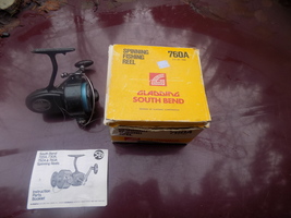 Gladding South Bend 760A Spinning Reel sturdy precision-coined metal gears - £7.85 GBP