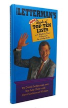 David Letterman David Letterman&#39;s Book Of Top Ten Lists And Wedding Dress Patter - £36.00 GBP